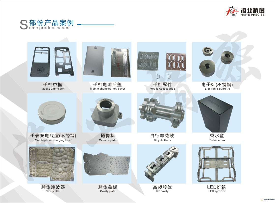 A group of metal parts Description automatically generated